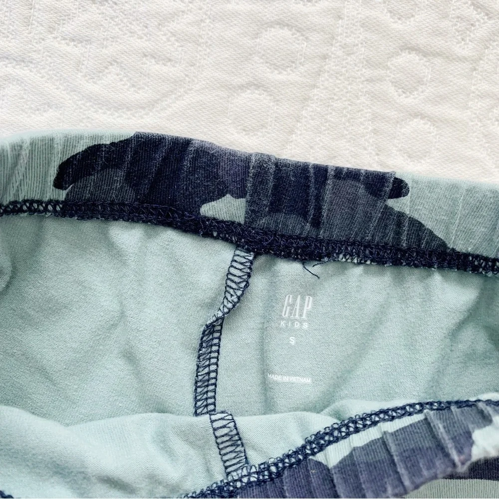 Gap Girls Tumble Shorts Bike Shorts, Blue Camo‎